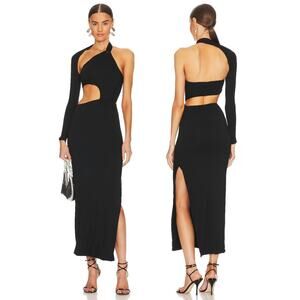 Natalie Rolt Viktoria Maxi Dress Cutout Cocktail Evening Prom Formal Party S